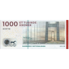 (280) Denmark P69b - 1000 Kroner (2011)